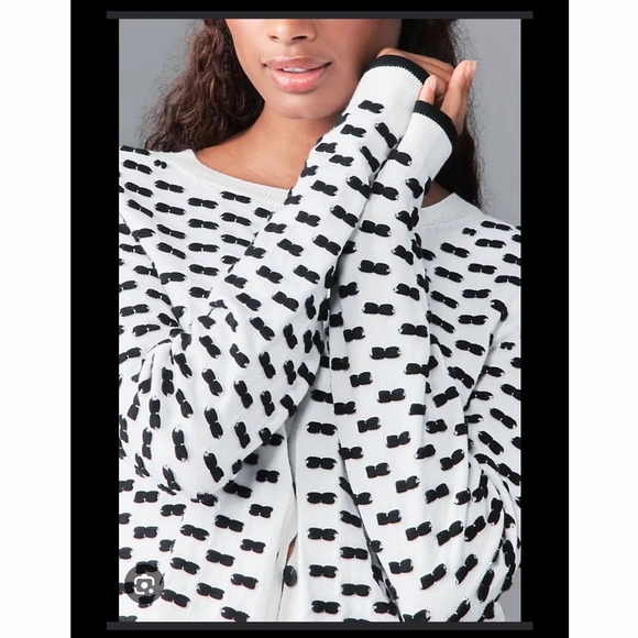 NWT Anthropologie The 3 D Bow Cardigan Sweater Sz XL - Picture 4 of 4